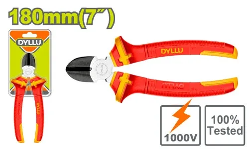 DTPL3937 Clește diagonal dielectric 180mm DYLLU DTPL3937 - imagine 1