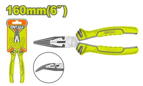 DTPL4C06 Clește cu vârful curbat 160 mm DYLLU DTPL4C06 - imagine 1