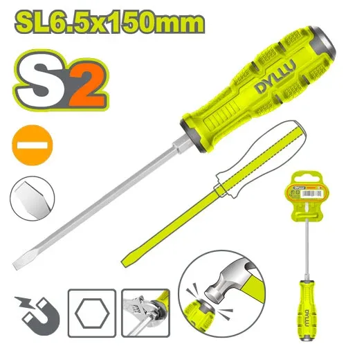 DTQJ1266 Surubelniță plată SL6.5*150mm DYLLU DTQJ1266 - imagine 1