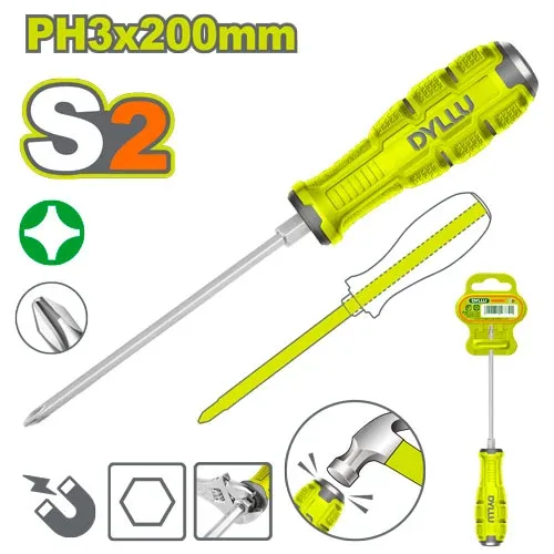 DTQJ2238 Surubelnita cruce PH3*200mm DYLLU DTQJ2238 - imagine 1