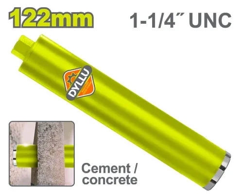 Carotă diamantată pentru mașină de găurit 122mm DYLLU DTQR23122
