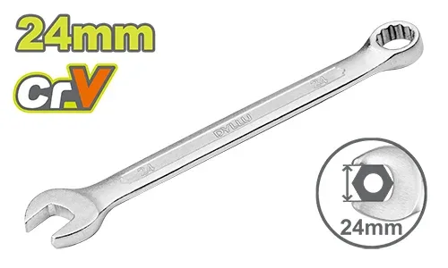 DTSA1124 Cheie combinata 24 mm CR-V DYLLU DTSA1124 - imagine 1