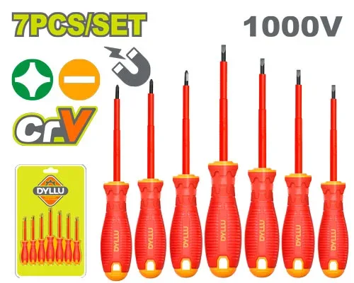 Set surubelniță dielectrică 7buc DYLLU DTSS7407