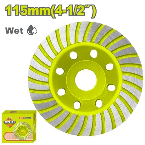 DTXK1501 Disc diamant turbo 115mm DYLLU DTXK1501 - imagine 1