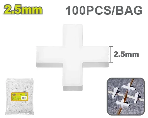 Distanțier pentru gresie 2.5mm 100buc. DYLLU DTXZ1025