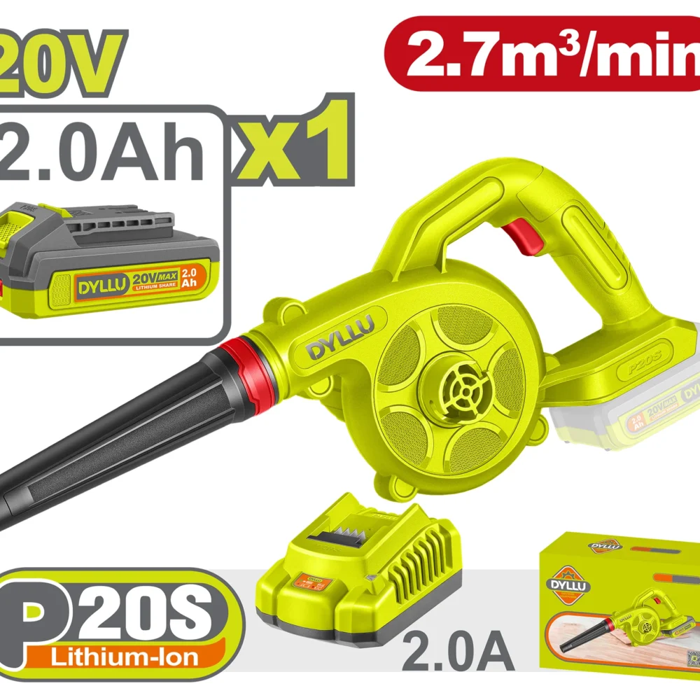 Suflanta frunze pe acumulator 20V/2.0Ah Li-Ion  DYLLU DTBLP5521