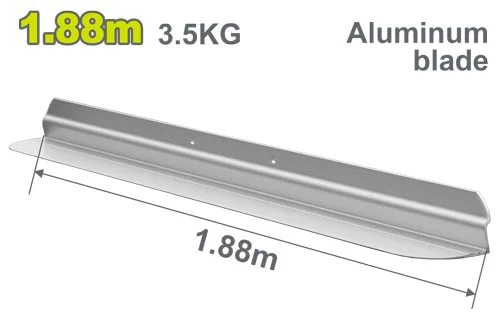 Lamă din aluminiu 1.88m DYLLU DTSFP1A188