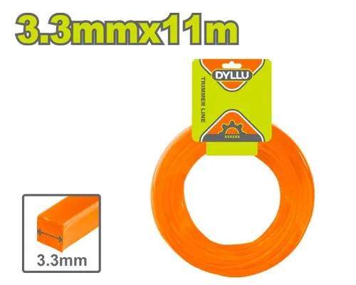 Fir nailon pentru trimmer 3.3mmx11m DYLLU DTNG2153