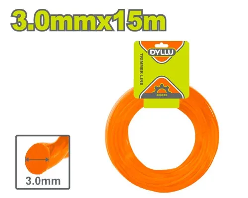 Fir nailon pentru trimmer 3.0mm 15m DYLLU DTNG3141