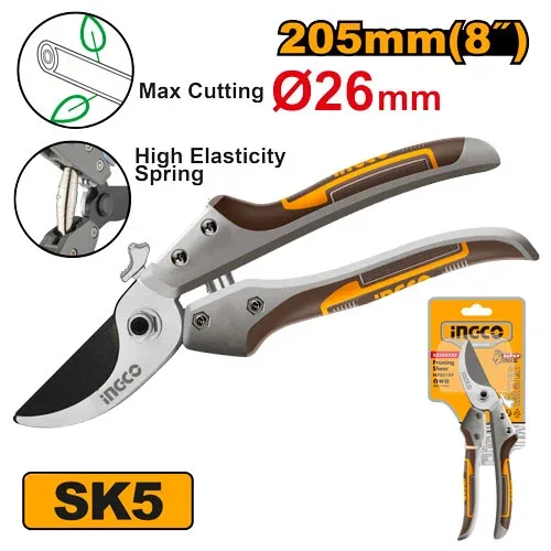 Foarfeca de gradina 220mm INGCO HPS0308