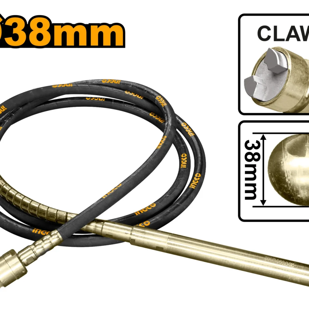 Ax cu buzdugan pentru un vibrator profund 38mm INGCO  VBP1381