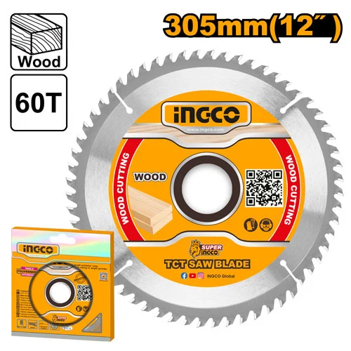 Disc pentru lemn 305mm 60T INGCO TSB130523