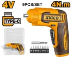 Masina de insurubat cu acumulator 4V 4N.m INGCO CSDLI0458