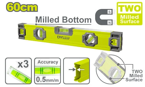 Nivela cu 3 indicatori 60cm  DYLLU DTSL3G60