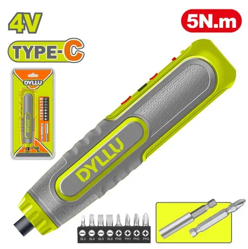 Masina de insurubat cu acumulator Li-Ion 4V 5N.m DYLLU DTCV4435