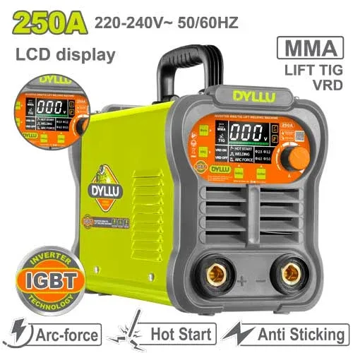 Aparat de sudură invertor MMA/TIG 250A DYLLU DTWD32501