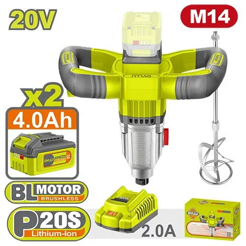 Mixer cu acumulator 20V/2*4.0Ah DYLLU DTLX15182