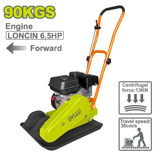 Placă compactoare pe benzină 6.5HP 90kg DYLLU DTPM3A090