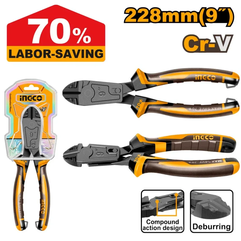 Clește universal 228mm INGCO HCDCP58236