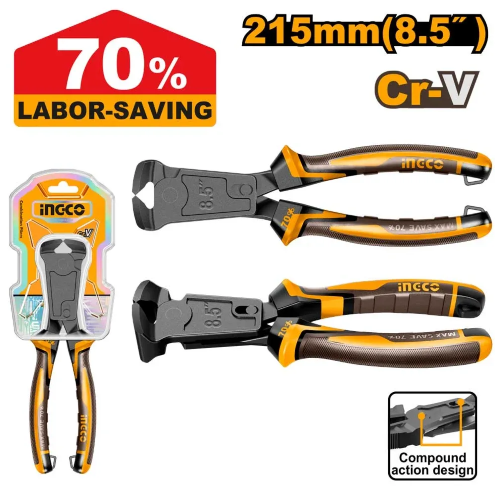 Clește pentru cuie 215mm INGCO HCECP58206