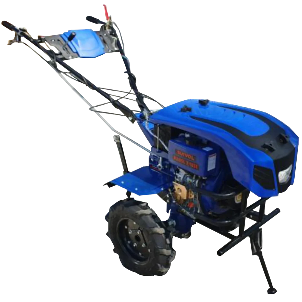 Motocultor pe Motorina LUX X105 E BUIVOL 7.0HP  (cu capota)  + Freza