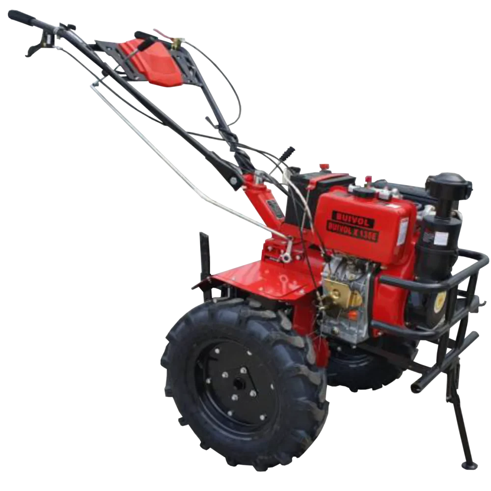 Motocultor pe Motorina LUX X135 E BUIVOL 10HP  + Freza
