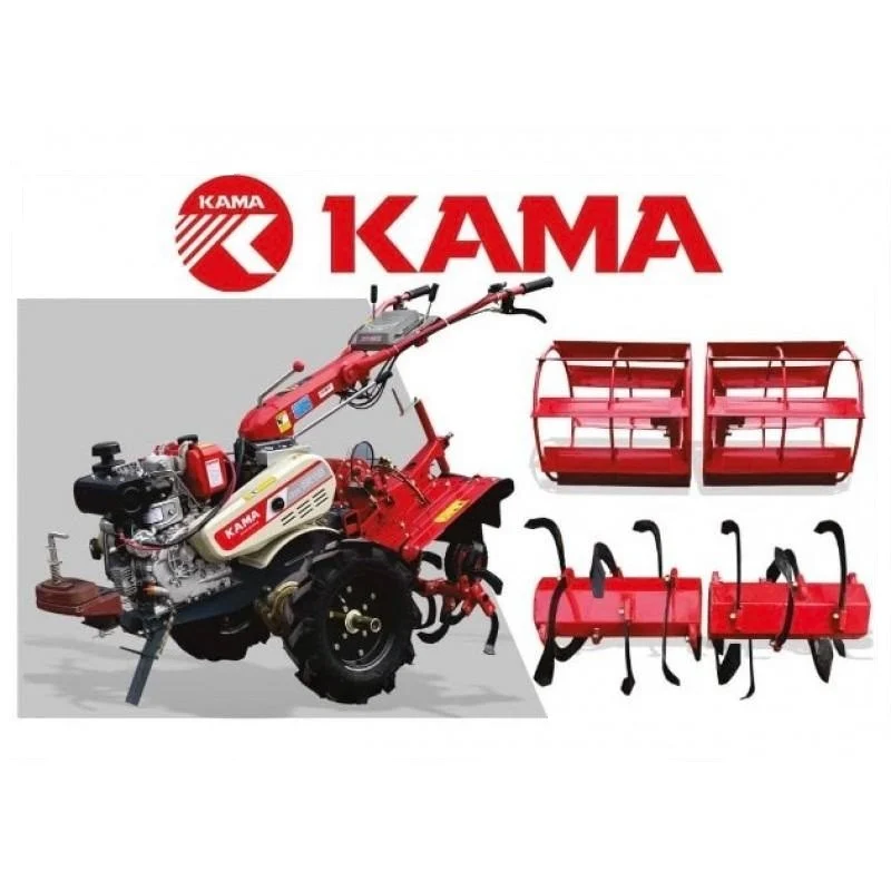 Motocultor Kama  7HP  motorina + freza KDT610CE