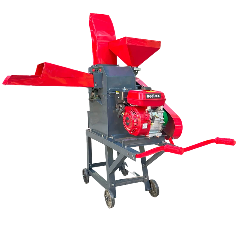 Tocator de furaje si cereale Demetra DM-400-24BD, motor benzina