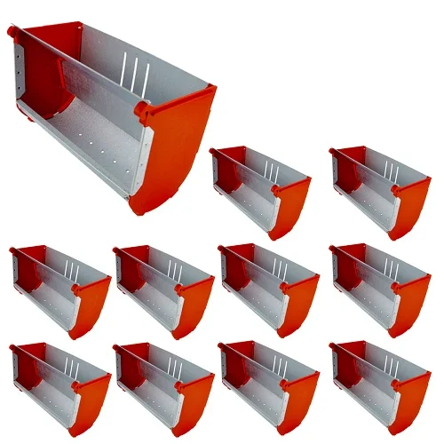 Hrănitoare pentru iepuri Demetra 20 cm, 10 buc., set avantajos