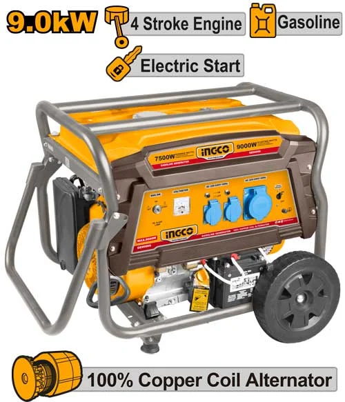 Generator pe benzină 9.0kW INGCO GE90006