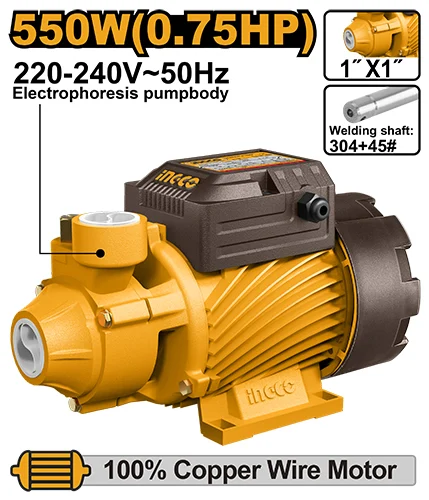 Pompa de apa de suprafata 550W INGCO VPM55068