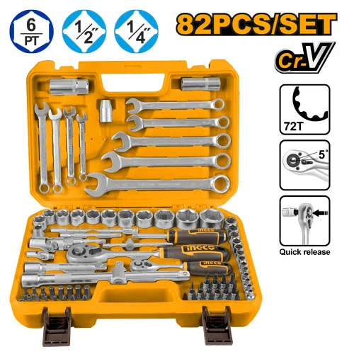 Set instrumente 82buc. INGCO HKTS42802 Set instrumente 82buc. INGCO HKTS42802
