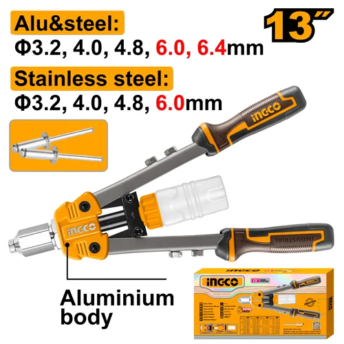 Cleste pentru nituire 3.2-4.8mm INGCO HR131